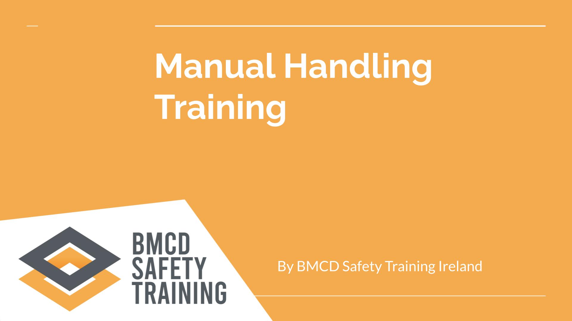 Online Manual Handling Course